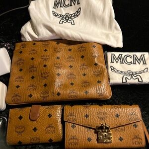 Mcm purse, wallet and clutch